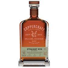 Coppercraft Straight Rye Whiskey 750ml