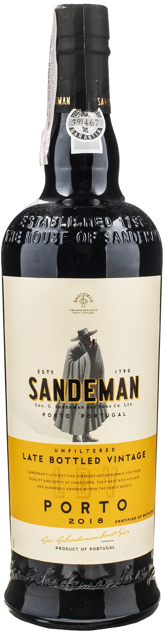 Sandeman Porto Late Bottled Vintage 2018